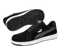 Puma Iconic Low Safety Shoes - Black - Size 9