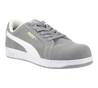 Puma Iconic Low Safety Shoes - Grey - Size 10