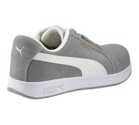 Puma Safety – Safety Shoes – Iconic Suede Low – Composite Toe Cap – Grey – Sizes 3-14
