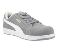 Puma Iconic Low Safety Shoes - Grey - Size 9