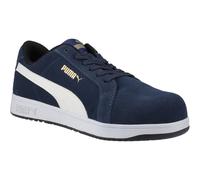 Puma Iconic Low Safety Shoes - Navy - Size 10