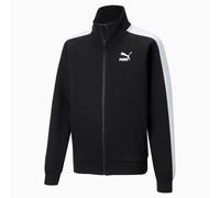 PUMA Iconic T7 Track Jacket Youth, Black/White, size 7-8 Youth
