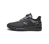 PUMA Men's Ignite Elevate DISC Golf Shoe, Black-Quiet Shade, 6 UK