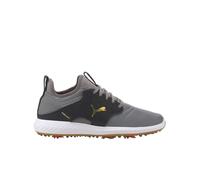 Puma Ignite Power Adapt Cage Crafted Grey Smooth Leather Mens Trainers 193825 06 - Size UK 7.5