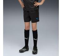 PUMA Individualcup Football Training Shorts Youth, Black/White/Ultra Blue, size 13-14 Youth