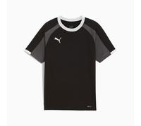 PUMA Individualliga Jersey Youth, Black/White/Shadow Grey, size 15-16 Youth