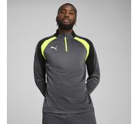 PUMA individualLIGA Quarter-Zip Long Sleeve Slim Fit Top - Mens