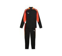 Puma Mens IndividualLIGA Tracksuit Puma Black/Heat Fire M
