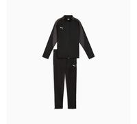 PUMA Individualliga Tracksuit Youth, Black/White/Shadow Grey, size 13-14 Youth
