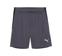 Puma Junior Boys IndividualLIGA Training Shorts 2 Galactic Gray/Yellow Alert 13/14Y