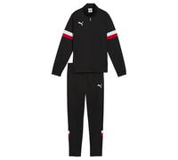 Puma Individualrise Tracksuit Jr, Puma Black-Puma White-Puma Red