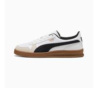 PUMA Indoor Sneakers Unisex, White/Black/Gum, size 11