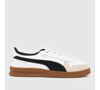 PUMA Indoor Trainers in White & Black UK 7 (EU 40½)