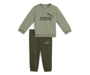 Puma Infant Boys Minicats Ess Crew Set Fl Inf, Green, Size 2-4 Months Green