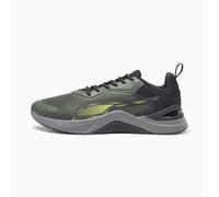 PUMA Infusion Training Shoes, Myrtle/Black/Yellow Burst, size 9