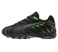 Puma Inhale GS Black / Green Glare Girls Boys Womens Trainers