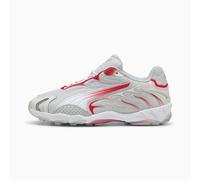 PUMA Inhale Sneakers Unisex, Feather Grey/For All Time Red, size 10