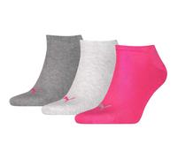 PUMA Invisible Socken 6er Pack Unisex 3p Sneaker Plain Sock, Pink Mix, 8-Jun UK