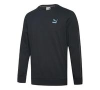 PUMA Iridescent Crewneck Sweatshirt 'Black White Blue' 597902-61 L