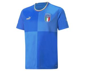 Puma Italy Home Junior Short Sleeve Jersey 2022/2023 Colour: Blue, Size: 13-14 years