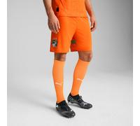 PUMA Ivory Coast 2025 Shorts Men, Rickie Orange/Jade Frost, size XL
