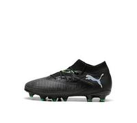 PUMA Future 8 PRO FG/AG JR Soccer Shoe, Black Silver-Fluo Green, 10 UK