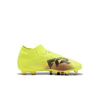 PUMA Future 8 PRO FG/AG JR Soccer Shoe, Yellow Alert Black-Sun Struck, 2 UK