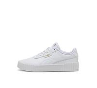 PUMA Carina 3.0 JR Sneaker, White Gold, 5 UK