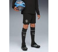 Puma Junior Manchester City 25/26 Away Replica Shorts, Black, Size 15-16 Years Black