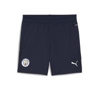 PUMA Manchester City FC Kids' Training Shorts with Pockets 25/26, Blue (Deep Navy), 140