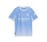 Puma Junior Manchester City 26/27 Home Replica Shirt, Blue, Size 11-12 Years Blue