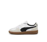 Puma Junior Palermo Trainers - White, Puma White-Vapor Gray-Gum, Size 4 Older Puma White-Vapor Gray-Gum
