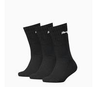 PUMA Junior Sport Socks Women (3-Pack), Black, size 2.5-5