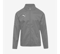 Puma Junior teamADDITIONS 25 All Weather Training Jacket Flat Medium Grey Puma Silver