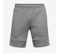 Puma Junior teamEVOSTRIPE 25 Shorts Medium Grey Heather Puma Silver Puma White