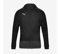 PUMA Boys' teamGOAL 23 Training Rain Jacket Jr Black-Asphalt, 140