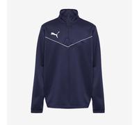 Puma Boys teamRISE Training 1/4 Zip Top Peacoat/Puma White 11/12Y
