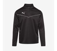 Puma Boys teamRISE Training 1/4 Zip Top Puma Black/Puma White 11/12Y