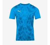 Puma Junior teamULTIMATE 25 SS Shirt Electro Royal Puma White