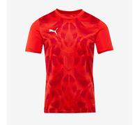 Puma Junior teamULTIMATE 25 SS Shirt Puma Red Puma White