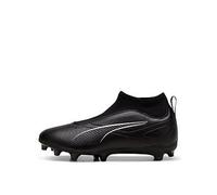 PUMA Ultra 5 Match+ Laceless FG/AG Football Boots Youth, Black/White, size 10