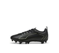 Puma Junior Ultra 6 Play Firm Ground Football Boots, Black, Size 1 Older Black