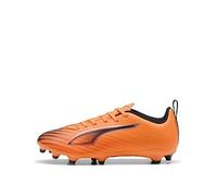 Puma Soccer Shoe Ultra 6 Play JR FG/AG Heat FIRE Black-Glowing Red UK 2