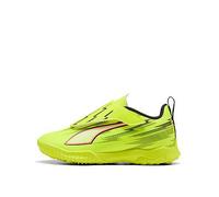Puma Junior Ultra 6 Play Velcro Astro Turf Football Boots, Yellow, Size 10 Younger Yellow