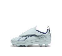 Puma Junior Ultra 6 Play Velcro Firm Ground Football Boots, Blue, Size 9 Younger Blue