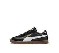 Puma Junior Unisex Club II Era Trainers - Black, Puma Black-Puma White, Size 4 Older Puma Black-Puma White