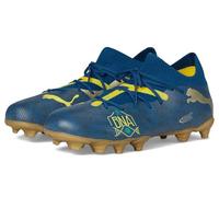 PUMA - Juniors Future 7 Match Bna Fg/Ag Shoes, Color Sailing Blue/Marine Blue/Pelé Yellow/Grass, Size: 12 UK