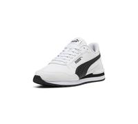 PUMA - Juniors St Runner V4 L Shoes, Color White/Black/Cast Iron, Size: 4.5 UK