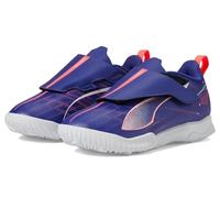 PUMA - Juniors Ultra 5 Play V Tt Shoes, Color Lapis Lazuli/White/Sunset Glow, Size: 8.5 UK