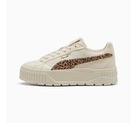 PUMA Karmen II Animal Flair Sneakers Women, Alpine Snow/Toasted Almond, size 6